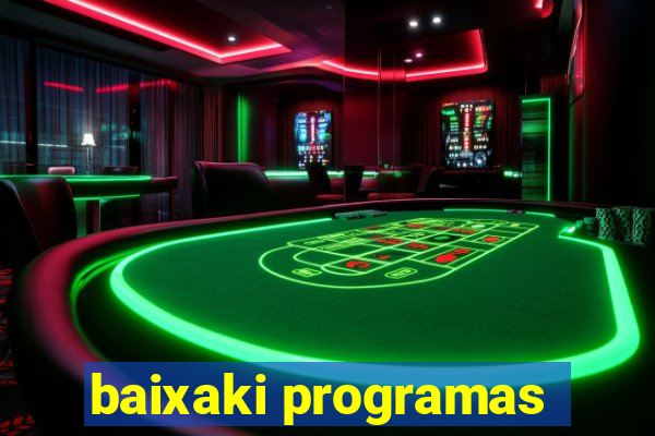 baixaki programas