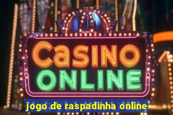 jogo de raspadinha online