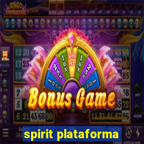 spirit plataforma