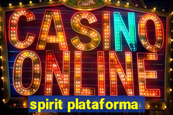 spirit plataforma