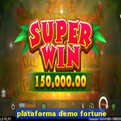 plataforma demo fortune