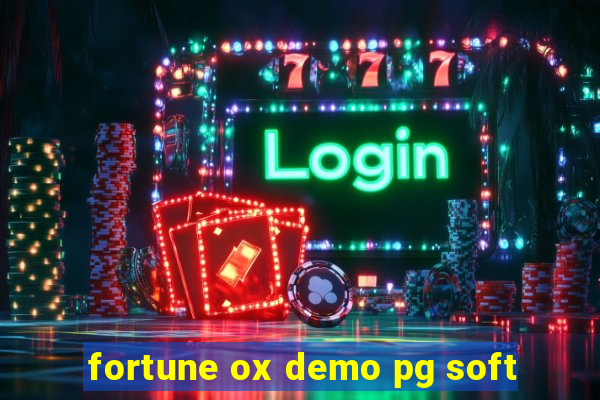 fortune ox demo pg soft