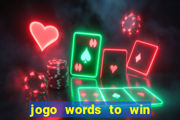 jogo words to win paga mesmo