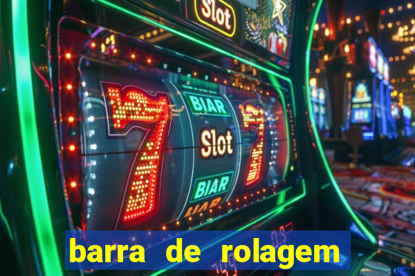 barra de rolagem descendo sozinha win10