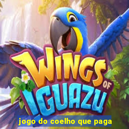 jogo do coelho que paga