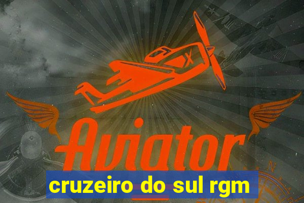 cruzeiro do sul rgm