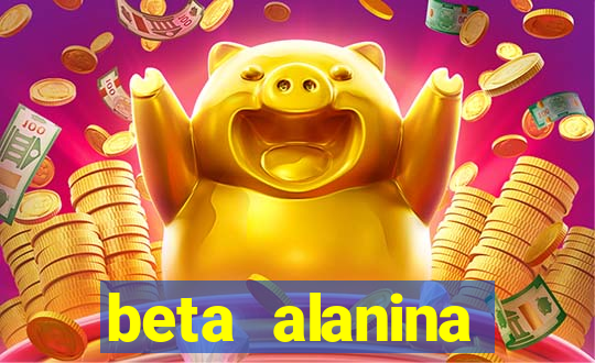 beta alanina aumenta a pressao