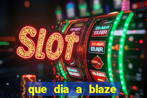 que dia a blaze paga o cashback