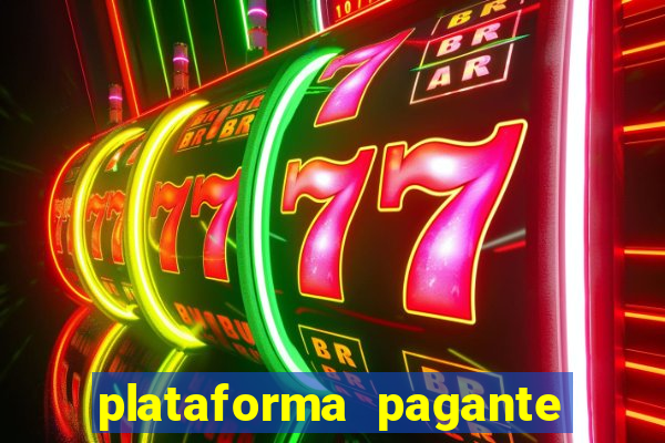 plataforma pagante fortune tiger