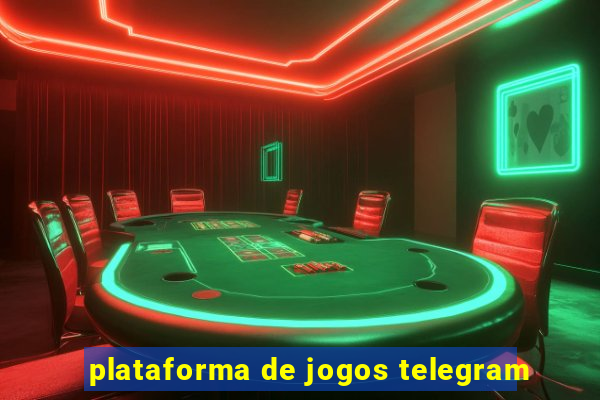 plataforma de jogos telegram