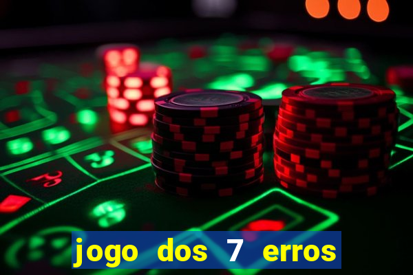 jogo dos 7 erros para manipuladores de alimentos