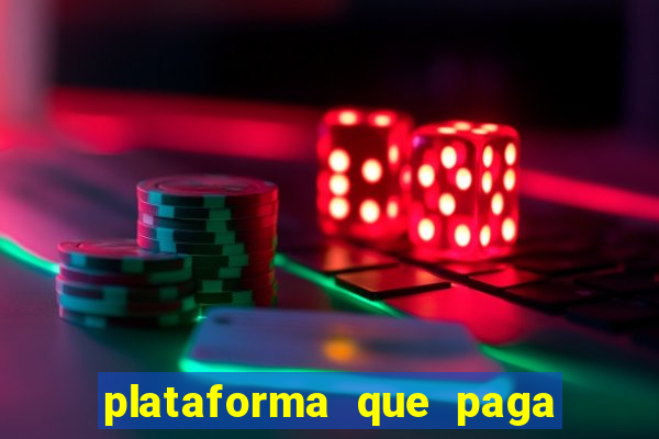 plataforma que paga no cadastro fortune tiger