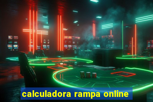 calculadora rampa online