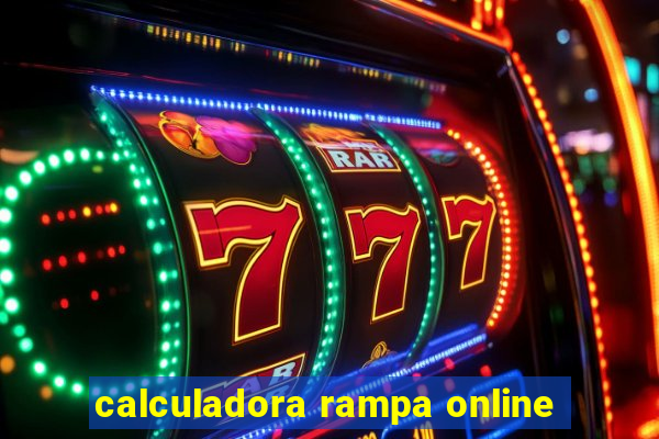 calculadora rampa online