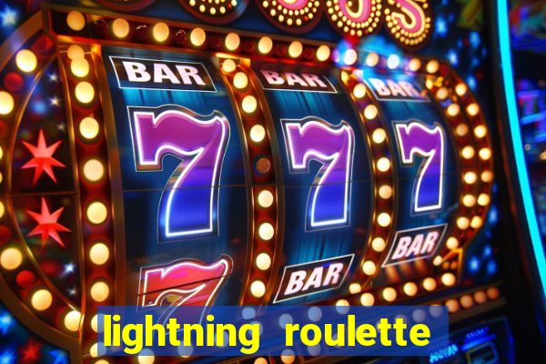 lightning roulette como jogar