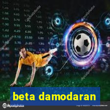 beta damodaran