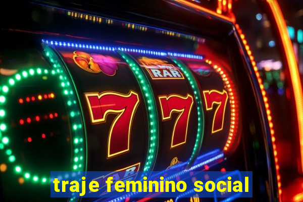 traje feminino social