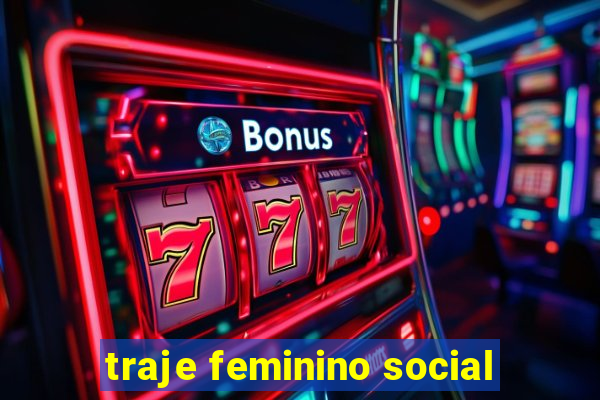 traje feminino social