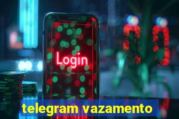 telegram vazamento