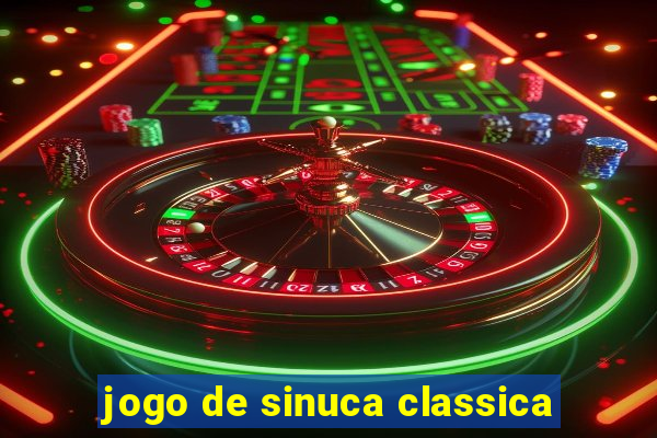 jogo de sinuca classica