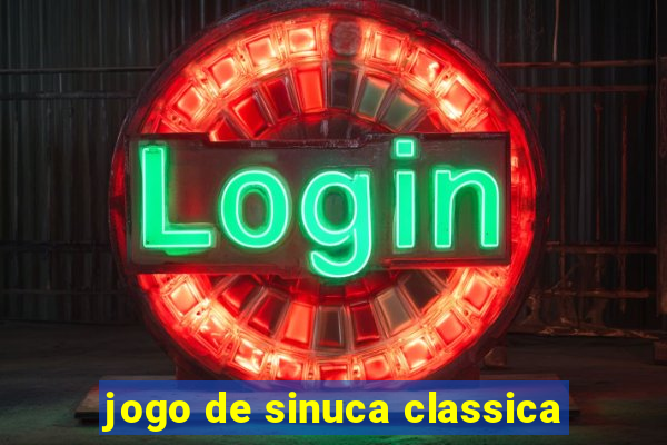 jogo de sinuca classica