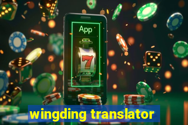 wingding translator