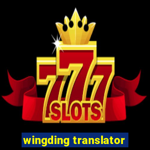 wingding translator