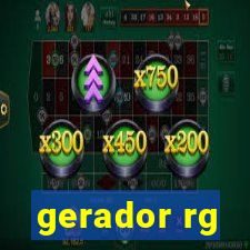 gerador rg