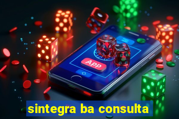 sintegra ba consulta