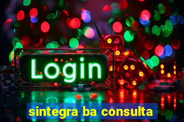 sintegra ba consulta