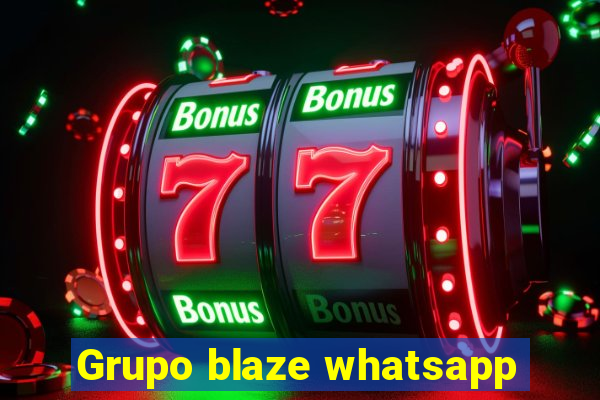 Grupo blaze whatsapp