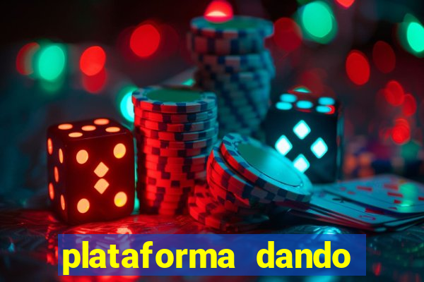 plataforma dando bonus de cadastro