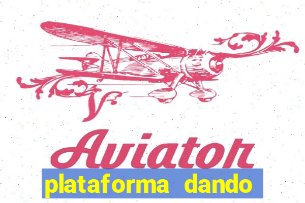 plataforma dando bonus de cadastro