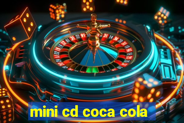 mini cd coca cola