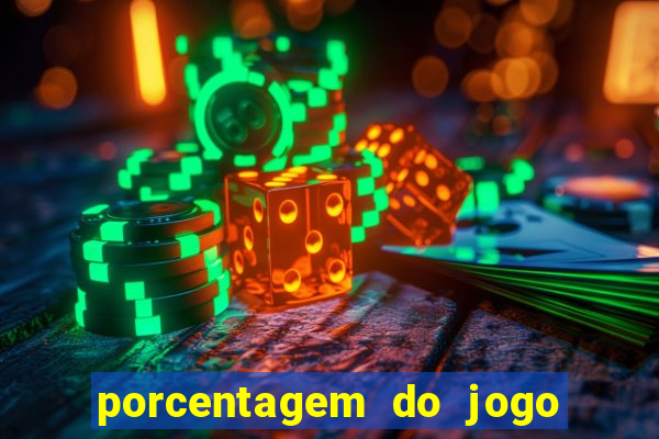 porcentagem do jogo fortune tiger