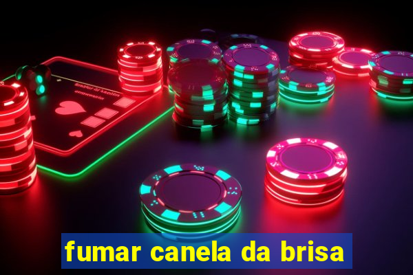 fumar canela da brisa