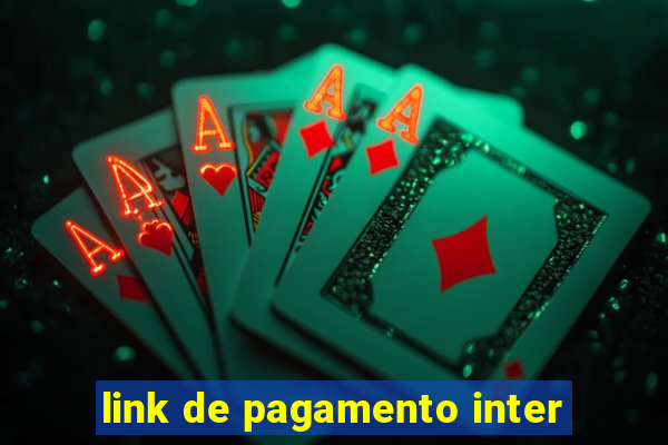 link de pagamento inter