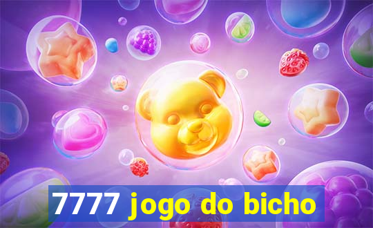 7777 jogo do bicho