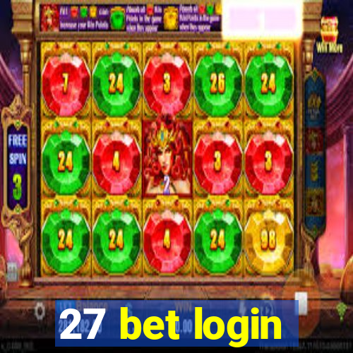 27 bet login