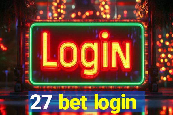 27 bet login