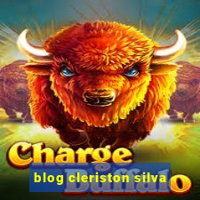 blog cleriston silva