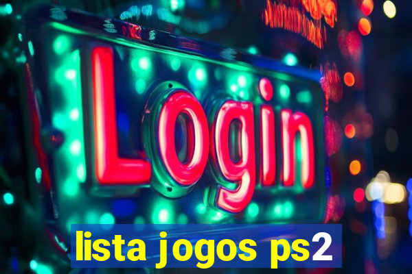 lista jogos ps2