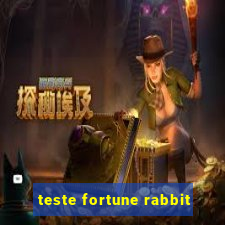 teste fortune rabbit