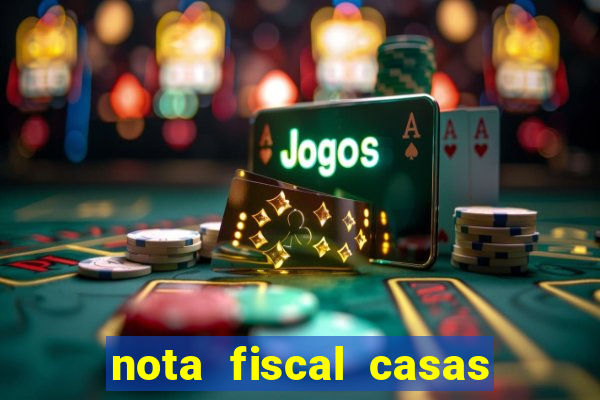 nota fiscal casas bahia 2 via