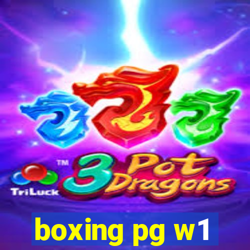 boxing pg w1