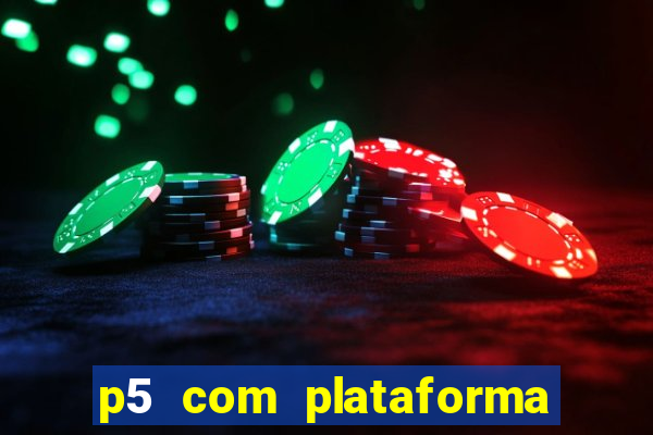 p5 com plataforma de jogos