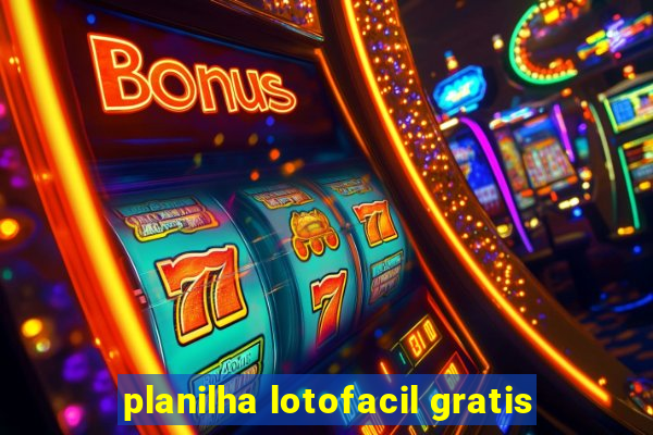 planilha lotofacil gratis