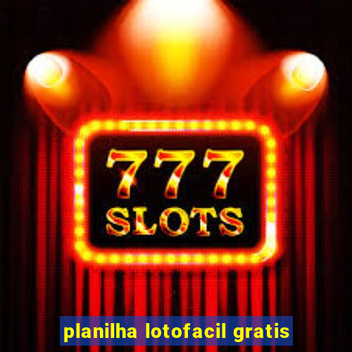 planilha lotofacil gratis