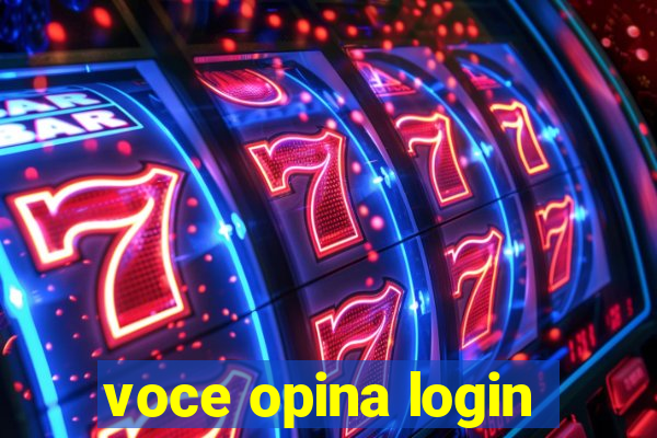 voce opina login