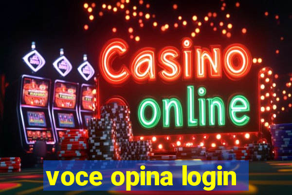 voce opina login